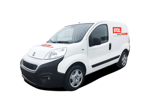 Fourgon 2m³ FIAT FIORINO avant gauche