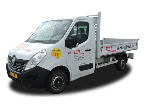 Plateau simple cabine RENAULT MASTER PLATEAU avant gauche