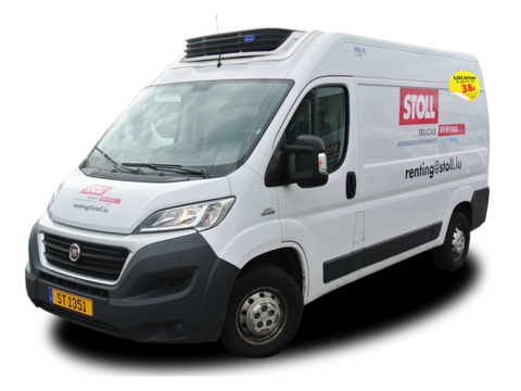 Fourgon frigorifique 9m³ FIAT avant gauche