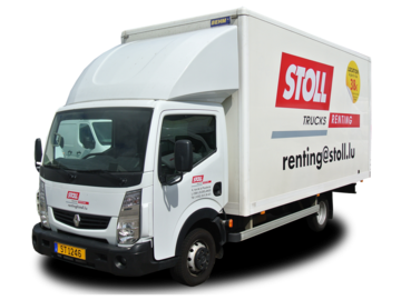Caisse 20m³ RENAULT MASTER CAISSE 20M3 avant gauche