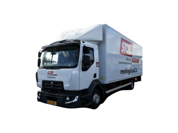 Porteur fourgon 12T RENAULT MIDLUM 220.12 avant gauche