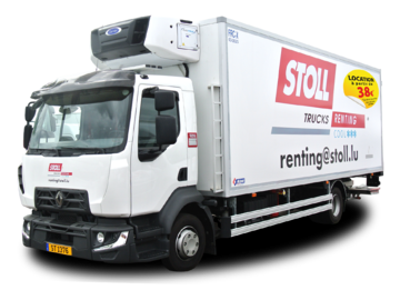 Porteur frigorifique 12T RENAULT D12 LOW 240 P4X2 avant gauche